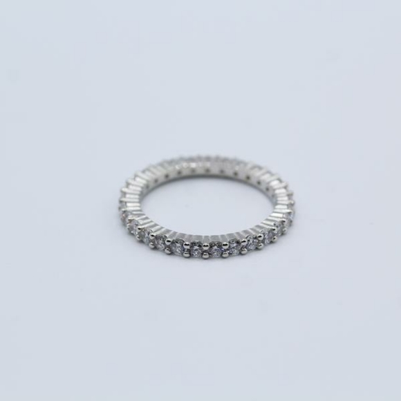 Sparkling Engagement Band - Picture 1 of 2